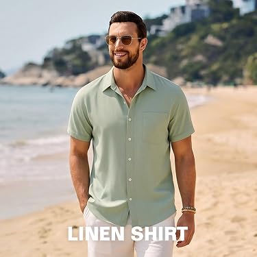 Alimens & Gentle | Built for Daily Wear – Wrinkle‑Free Stretch Men’s Button‑Up Tops