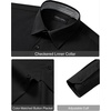 image:imageAlimens amp Gentle Mens Dress Shirt Long Sleeve Button Down Shirt with PocketBlack