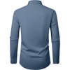 image:imageAlimens amp Gentle Mens Dress Shirt Long Sleeve Button Down Shirt with PocketDenim Blue
