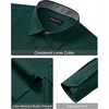 image:imageAlimens amp Gentle Mens Dress Shirt Long Sleeve Button Down Shirt with PocketGreen