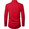 image:imageAlimens amp Gentle Mens Dress Shirt Long Sleeve Button Down Shirt with PocketRed