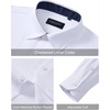 image:imageAlimens amp Gentle Mens Dress Shirt Long Sleeve Button Down Shirt with PocketWhitepolka Dots