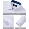 image:imageAlimens amp Gentle Mens Dress Shirt Long Sleeve Button Down Shirt with PocketWhiteroyal Blue
