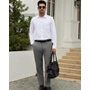 image:imageAlimens amp Gentle White Mens Button Down Shirts Long Sleeve 4Way Stretch Dress Shirt Solid Regular Fit Business Casual Shirts