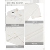 image:imageMens Polo Shirts Short Sleeve Knit Stretch Lightweight Casual Summer ShirtWhite