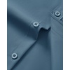 image:imageMens Teal Dress Shirt Short Sleeve Wrinkle Free Work Button Down Shirt 2XL