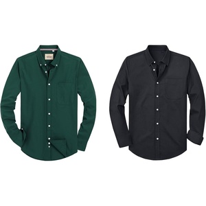image:imageAlimens amp Gentle Mens Oxford Shirt Long Sleeve Stretch Button Down Shirts with Pocket Casual